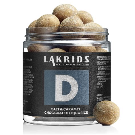 Lakrids by Johan Bülow D - Salt & Caramel Choc Coated Liquorice