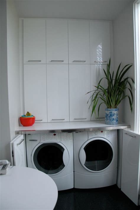 Maybe you would like to learn more about one of these? Cabinets and counter over washer/dryer. | Redbud | Pinterest