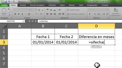 Formula Para Calcular Los Meses Entre Dos Fechas En Excel Printable Templates Free