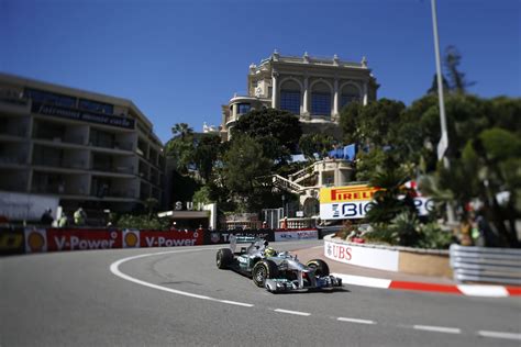 Rosberg Finishes With Top Times In Monaco F1 Practice Emercedesbenz