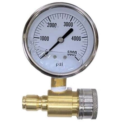 Pressure Washing Gauge 5000 Psi Pressure Products