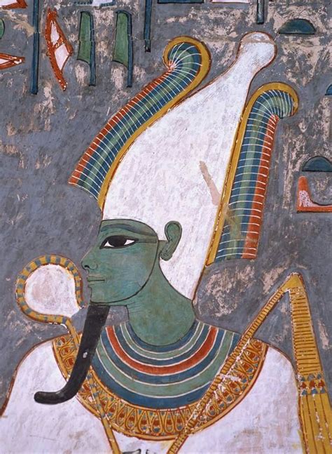 Osiris God Of The Afterlife The Underworld And The Dead Detail Of A