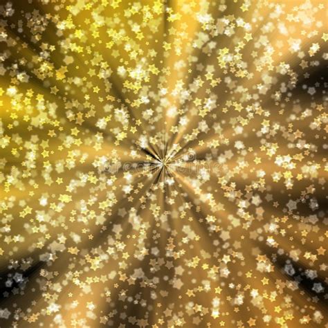 Blurred Gold Image Bokeh Light Shine For Merry Christmas Celebrate