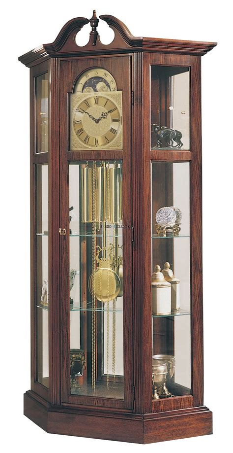 Grandfather clocks repairs & sales. Ridgeway Richardson I Curio Grandfather Clock at 1-800 ...