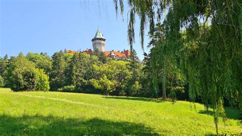 Smolenicky Zamok Castle In Slovakia Stock Photo Image Of Field