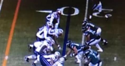 Patriots Got Away With Obvious Missed Offsides Call On Opening Series That Held Eagles To Fg Pic