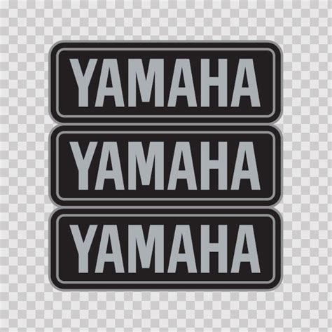 Printed Vinyl Yamaha Logo Stickers Factory