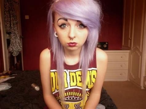 Scene Hair Pastel Purple Hair Light Purple Hair Lilac Hair Emo Scene