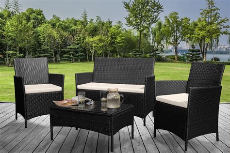 Browse through various bamboo garden furniture and find pieces that suit your needs at a great value. Eco Rattan Garden Furniture Set | UK Furniture 4U