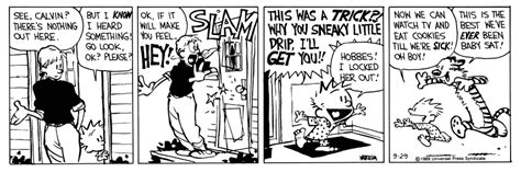 Calvin And Hobbes By Bill Watterson For September 29 1989 Gocomics
