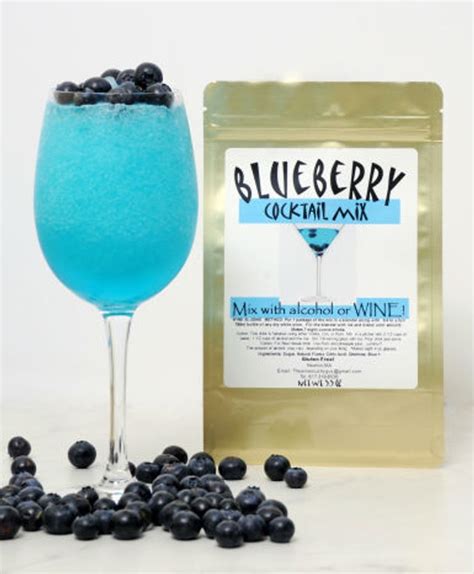 Blueberry Pomegranate Wine Slushie Mix