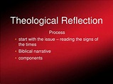 PPT - Theological Reflection PowerPoint Presentation, free download ...