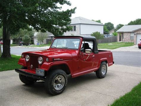 Purchase Used 1967 Jeep Kaiser Jeepster 37l V6 Commando Pick Up Truck