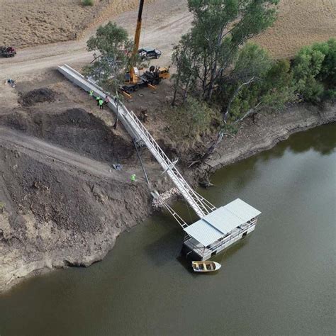Macintyre River Water Intake Structure Boggabilla Nsw Pmi Engineers
