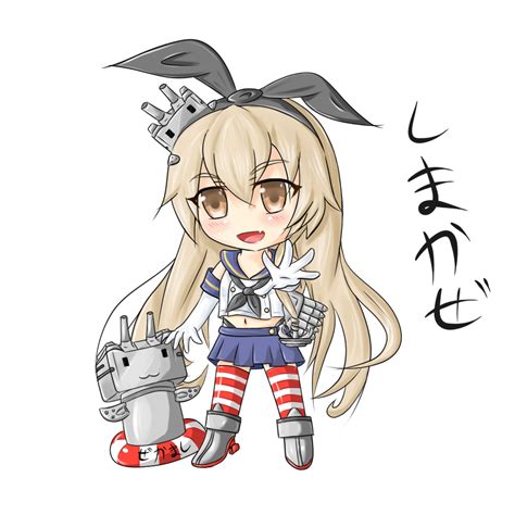 Chibi Shimakaze Fanart By Endeath On Deviantart