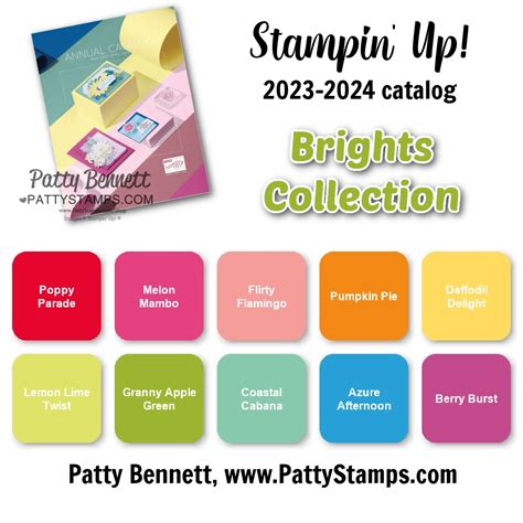 New Stampin Up Unboxing And Color Collections Video Patty Stamps