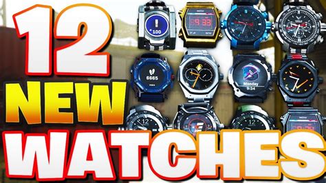 All 12 Watches Currently In Modern Warfare Showcased Amazing Detail