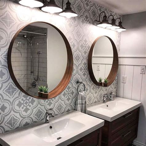 36 Accent Wall Ideas for New Creation in Your House | Bathroom accent