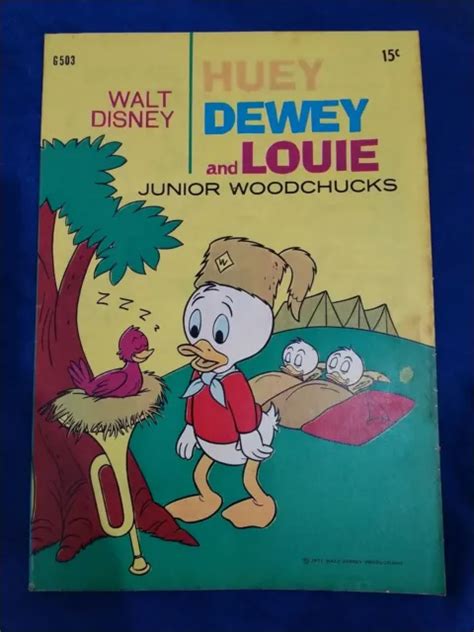 Walt Disney Huey Dewey And Louie No G503 1971 Wgpublications