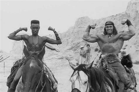 Grace Jones And Arnold Schwarzenegger Rare Celebrity Photos Arnold