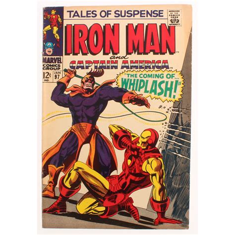 Vintage 1966 Tales Of Suspense Captain America And Iron Man Issue 97