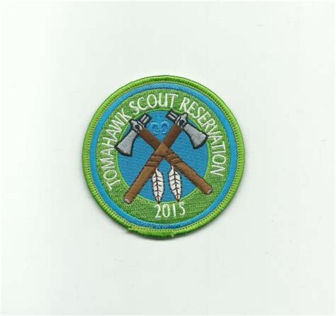 Scout Bsa Tomahawk Reservation Camp Patch Northern Star Council Mn Wi Badge Ebay