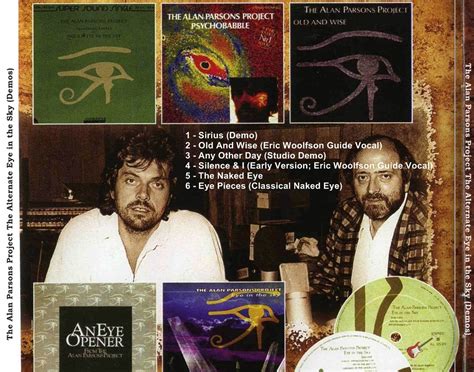 The Alan Parsons Project The Alan Parsons Project The Alternate Eye In