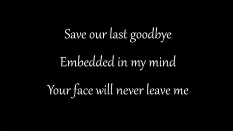 Disturbed Save Our Last Goodbye Lyrics Youtube