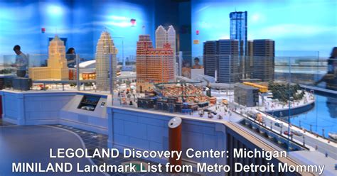 Legoland® Discovery Center Michigan All The Miniland Features