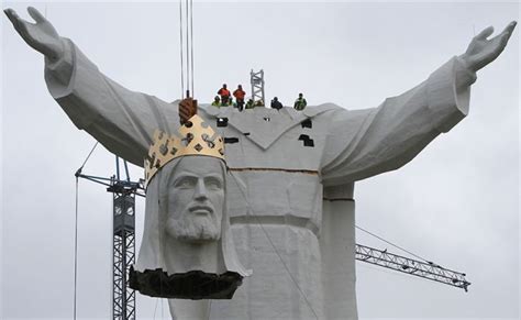 Large Jesus Christ Statue In Poland 12 Pics