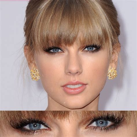 Taylor Swift Polls On Twitter Which Eye Makeup Vote Below