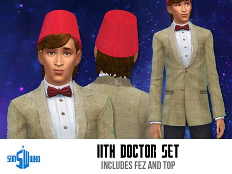The Sims Resource Sim Whos 11th Doctors Set