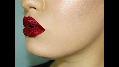 How To Glitter Lips Makeupbydg Youtube