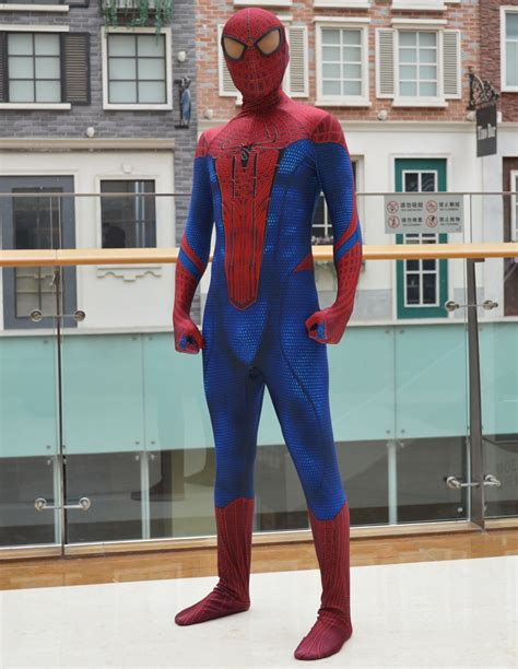classic movie amazing spiderman costume original 3d print spandex spider man superhero costumes