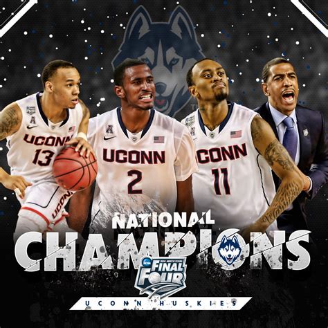 2014 Ncaa Mens Basketball National Champions Uconn Huskies Ncaab