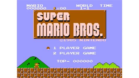 Super Mario Bros Intro Screen 1 Youtube