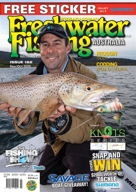 Freshwater Fishing Australia Magazine Sep Oct 162 Back Issue