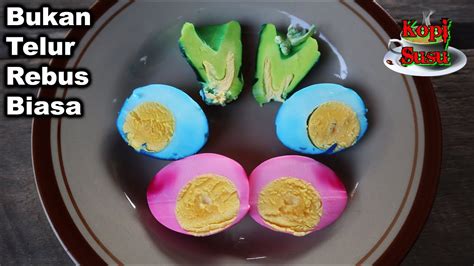 Jom lihat kalori telur rebus. DIY - TELUR REBUS WARNA WARNI #experiment - YouTube