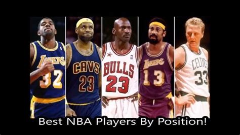 Best Nba Players By Their Position Of All Time Youtube