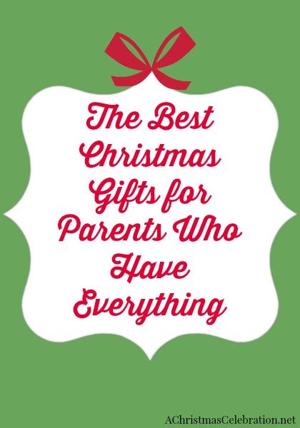Check spelling or type a new query. Christmas Gift Ideas for Elderly Parents Who Have Everything