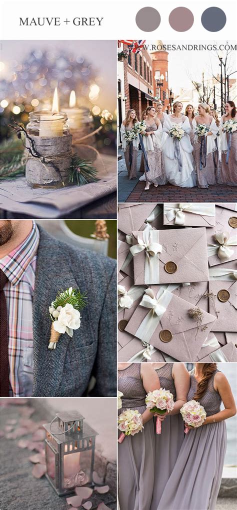 Top 10 Winter Wedding Color Palettes For 2024