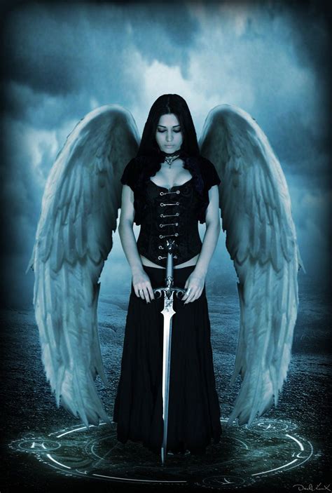 Knight Angel By Darkvionx On Deviantart Gothic Angel Vampire