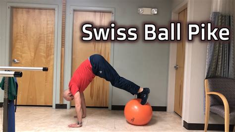 Swiss Ball Pike Youtube