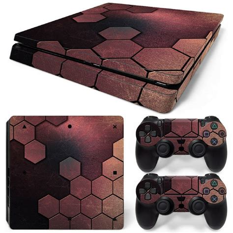 Steel Bronze Ps4 Slim Console Skins Ps4 Slim Console Skins