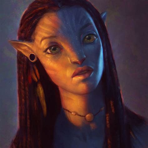 neytiri avatar ii angel ganev avatar fan art avatar movie pandora avatar