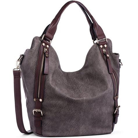 Joyson Women Handbags Hobo Shoulder Bags Tote Pu Leather Handbags
