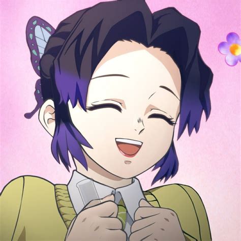 Kochou Shinobu Icon Anime Angel Girl Aesthetic Anime Anime Smile