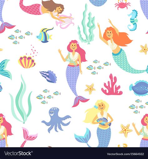 Images Of Cartoon Mermaid Wallpaper Hd