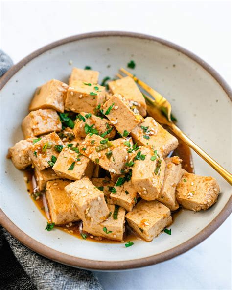 Easy Marinated Tofu A Couple Cooks