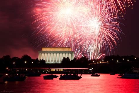 Washington Dc Fireworks Outside The Beltway